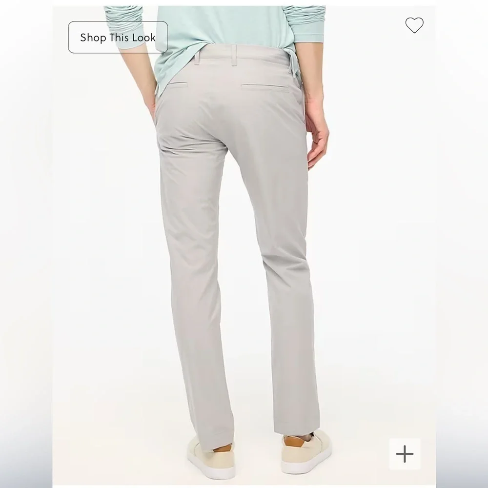 J crew Slim-fit tech pant Scarborough Grey  30 x 32